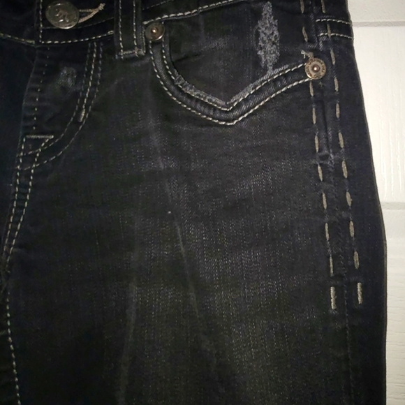 MEK Oaxaca Women's Black Jeans Size 29/34 - Picture 4 of 16